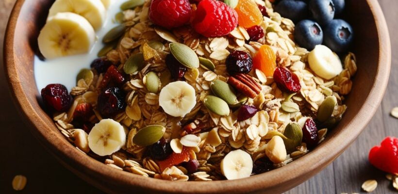 CookiClub - Muesli Maison avec Fruits Frais et Lait