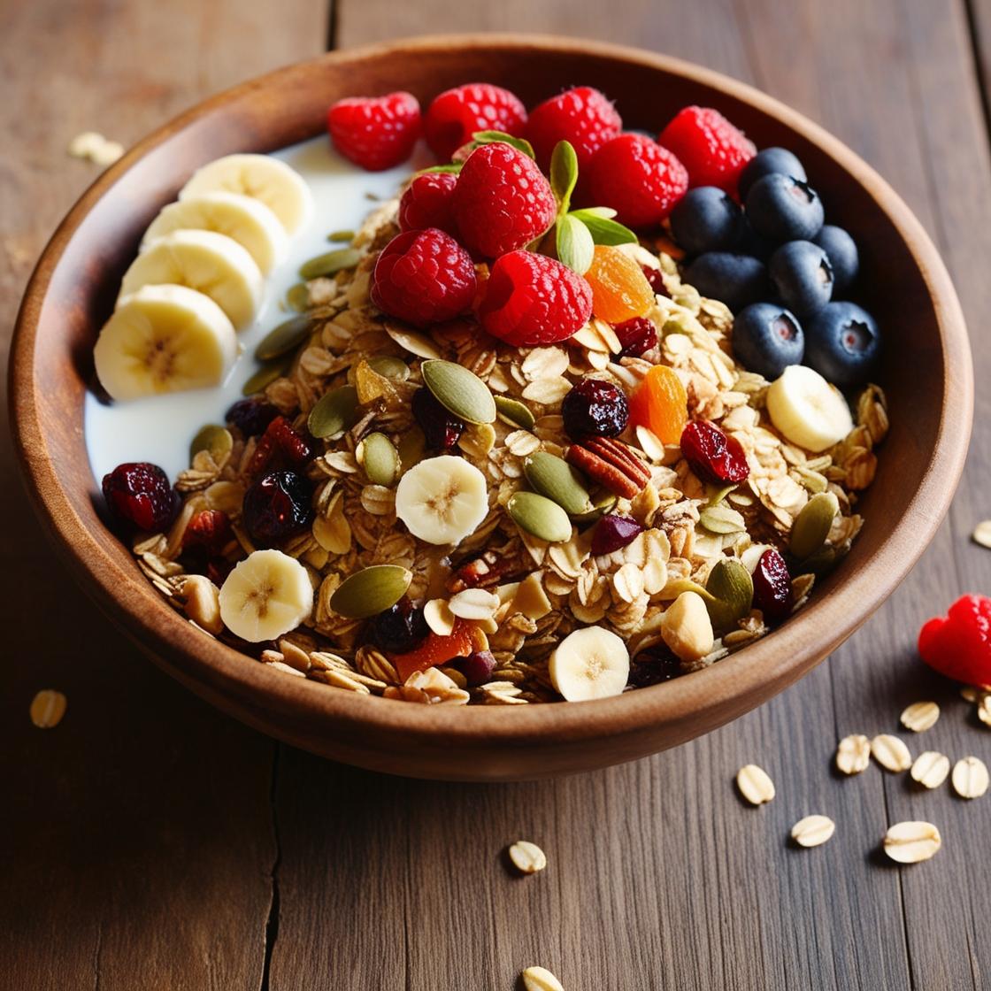 CookiClub - Muesli Maison avec Fruits Frais et Lait