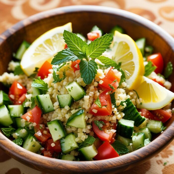 CookiClub - Taboulé de boulgour, concombre, tomate, menthe, citron