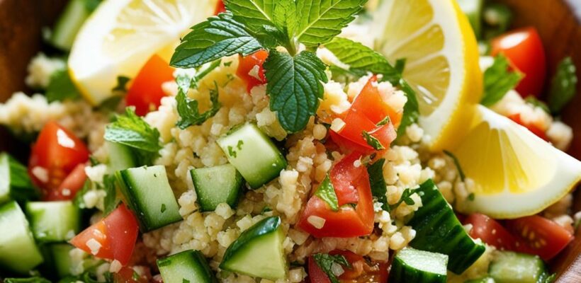 CookiClub - Taboulé de boulgour, concombre, tomate, menthe, citron