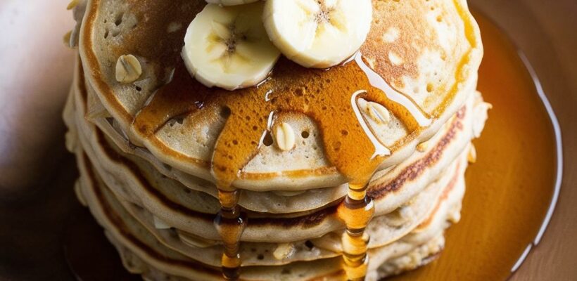 CookiClub - Pancakes à la banane et flocons d’avoine