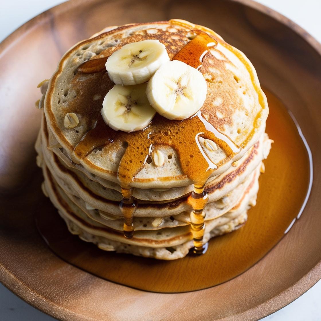 CookiClub - Pancakes Ă la banane et flocons dâavoine