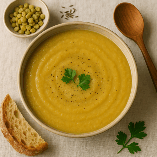 CookiClub - Soupe de pois cassés au cumin