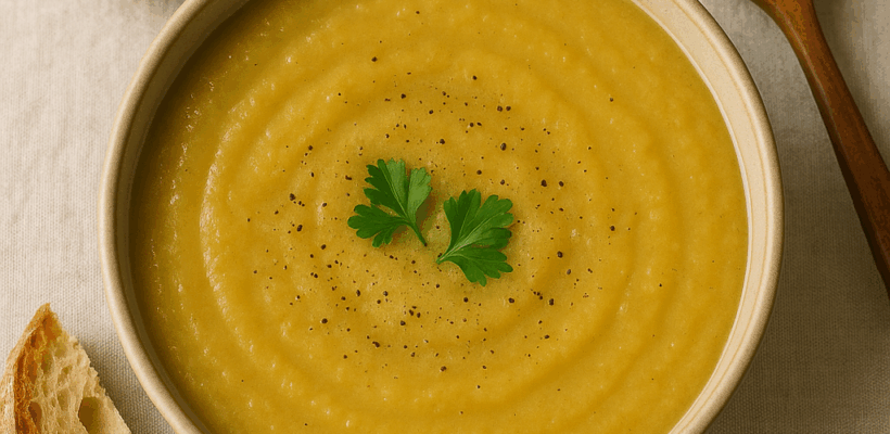 CookiClub - Soupe de pois cassés au cumin